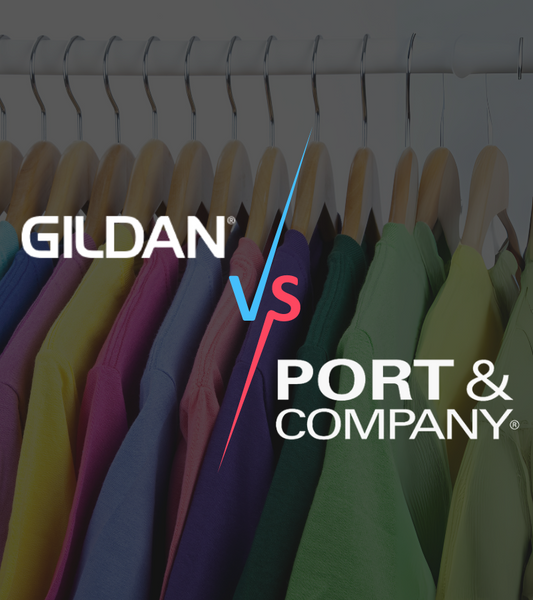 Gildan vs. Port & Company: Which T-Shirt Brand is Best for Your Custom Design?