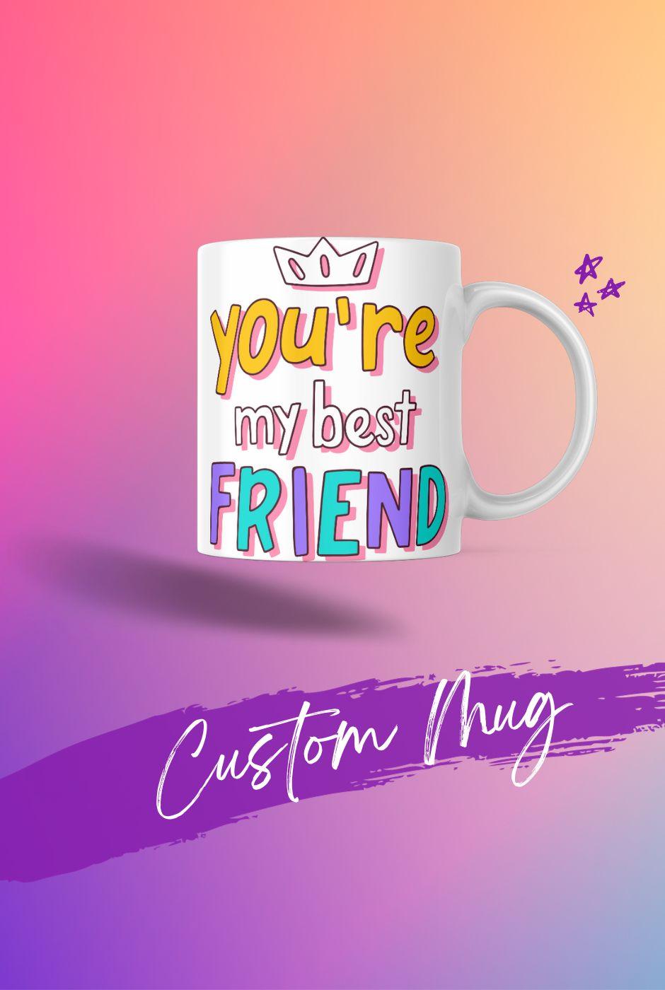 Traditional Ceramic Custom Mugs 11oz (3 Pack) - Full Quality Print
