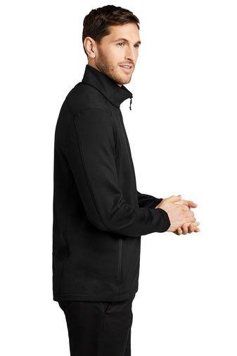 F239 Port Authority® Grid Fleece Jacket - Full Quality Print