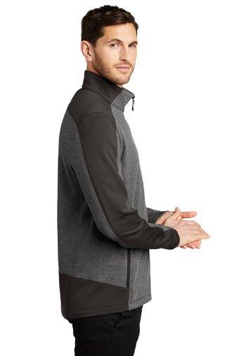 F239 Port Authority® Grid Fleece Jacket - Full Quality Print