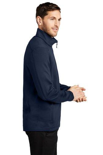 F239 Port Authority® Grid Fleece Jacket - Full Quality Print