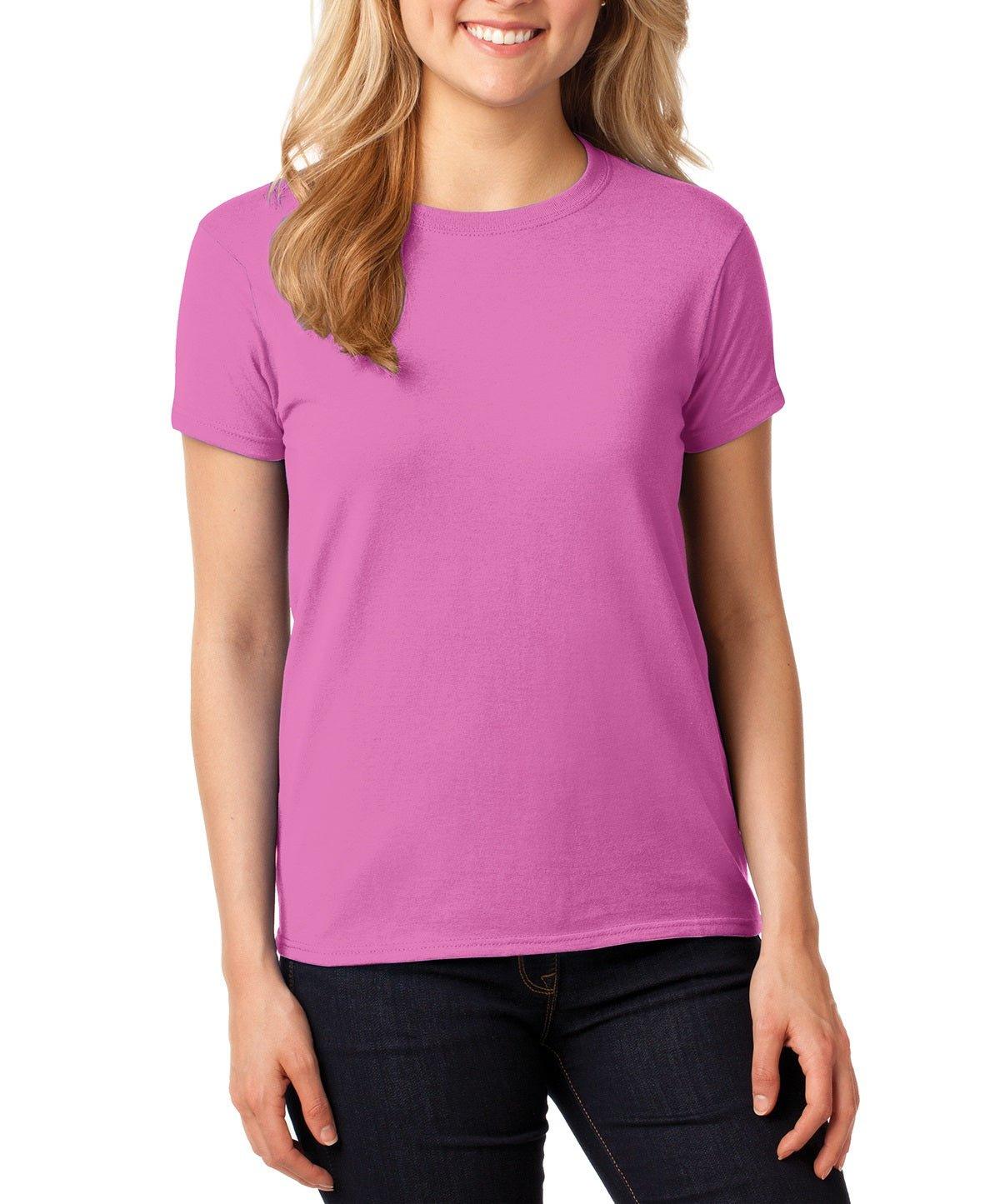 Gildan® Ladies 100% Cotton T-Shirt - Full Quality Print