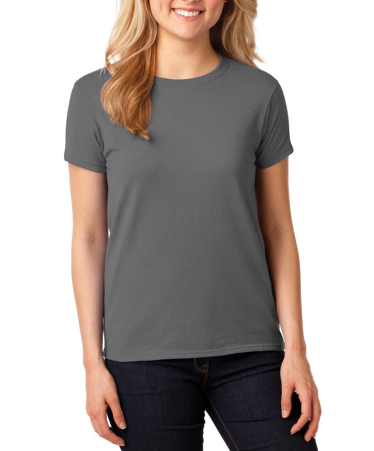 Gildan® Ladies 100% Cotton T-Shirt - Full Quality Print