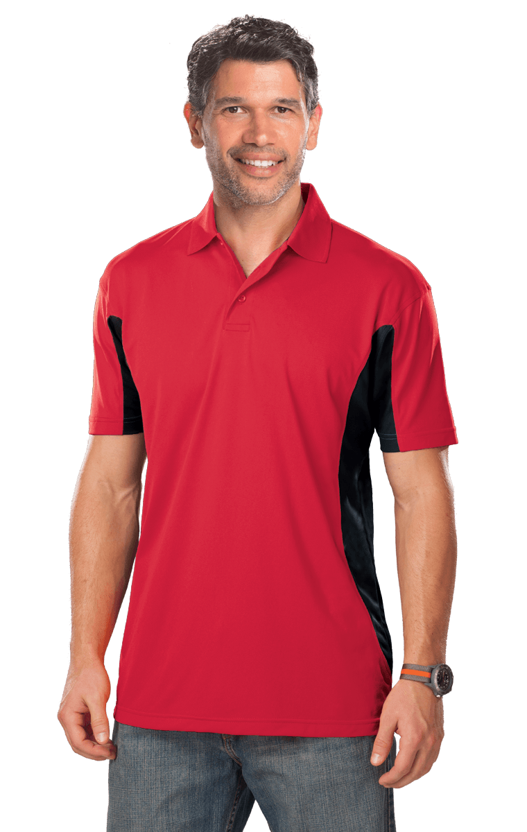 Men's Snag Resist Colorblock Polo BG7226 - Full Quality Print