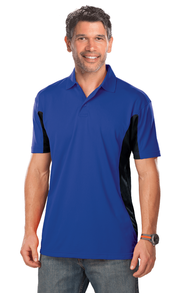 Men's Snag Resist Colorblock Polo BG7226 - Full Quality Print