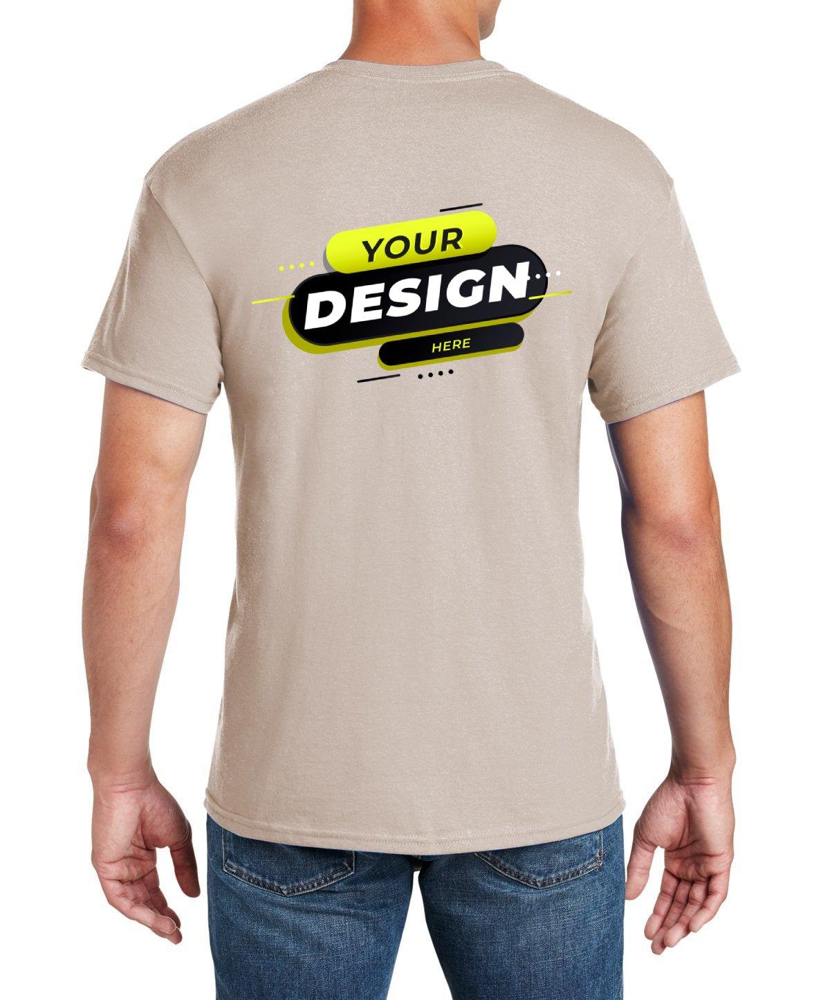 Gildan® DryBlend 50 Cotton/50 Poly T-Shirt - Full Quality Print