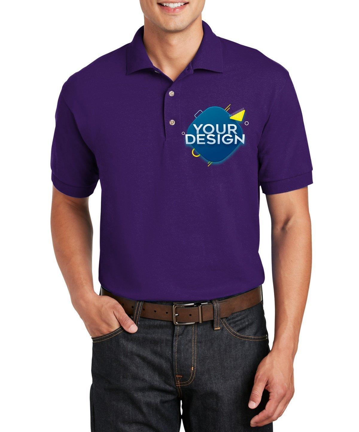 Gildan® DryBlend Jersey Knit Sport Shirt - Full Quality Print