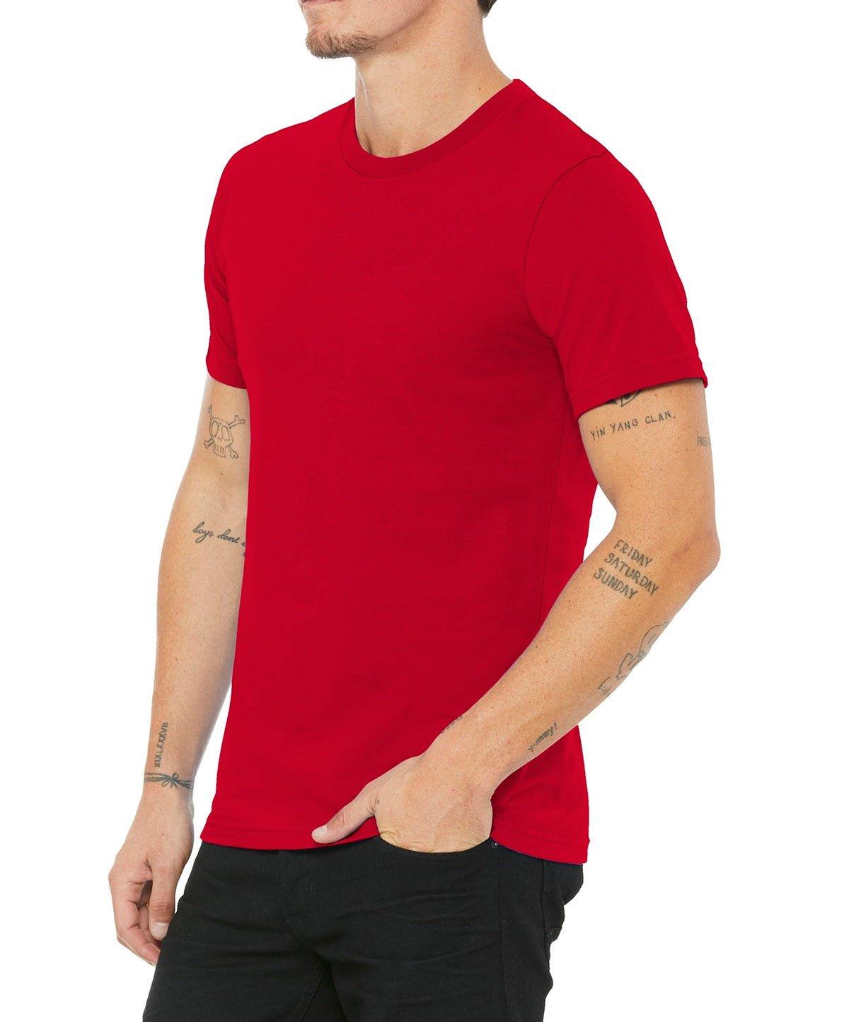 BELLA+CANVAS® Unisex Made In The USA Jersey T-shirt - Full Quality Print