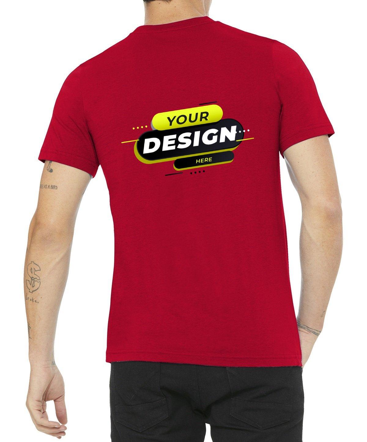 BELLA+CANVAS® Unisex Made In The USA Jersey T-shirt - Full Quality Print