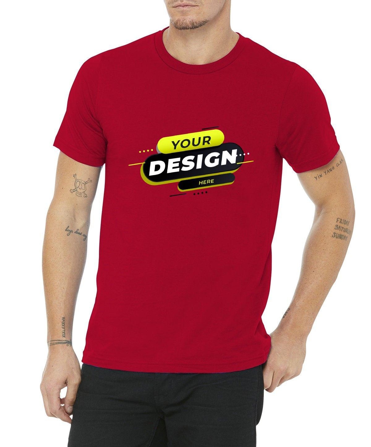 BELLA+CANVAS® Unisex Made In The USA Jersey T-shirt - Full Quality Print