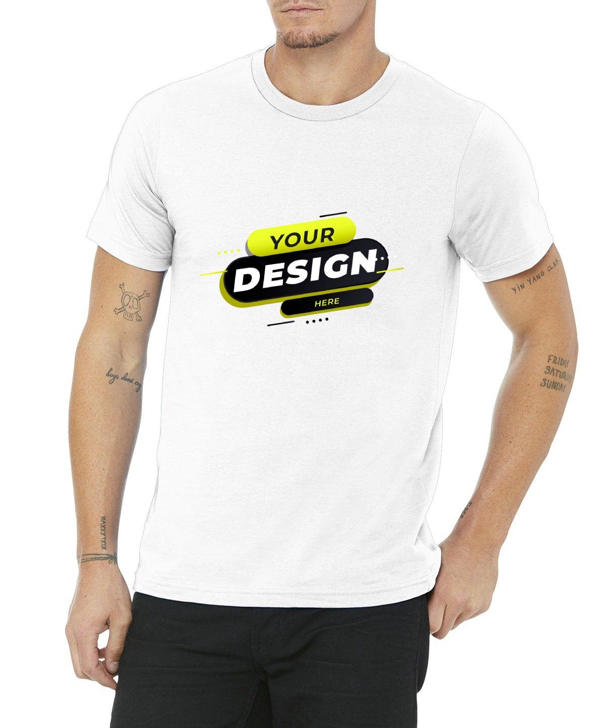 BELLA+CANVAS® Unisex Made In The USA Jersey T-shirt - Full Quality Print