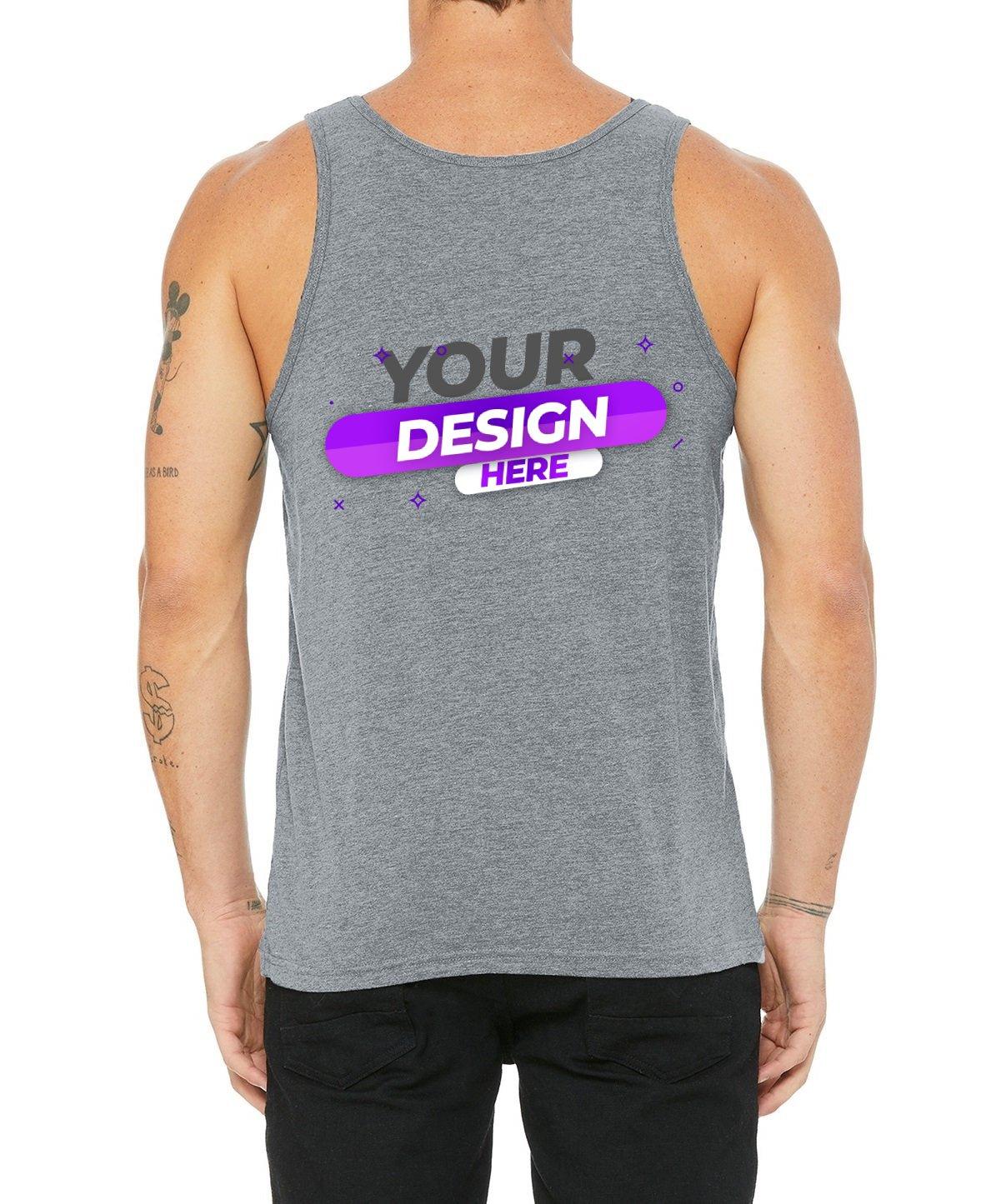 BELLA+CANVAS ® Unisex Jersey Tank - Full Quality Print