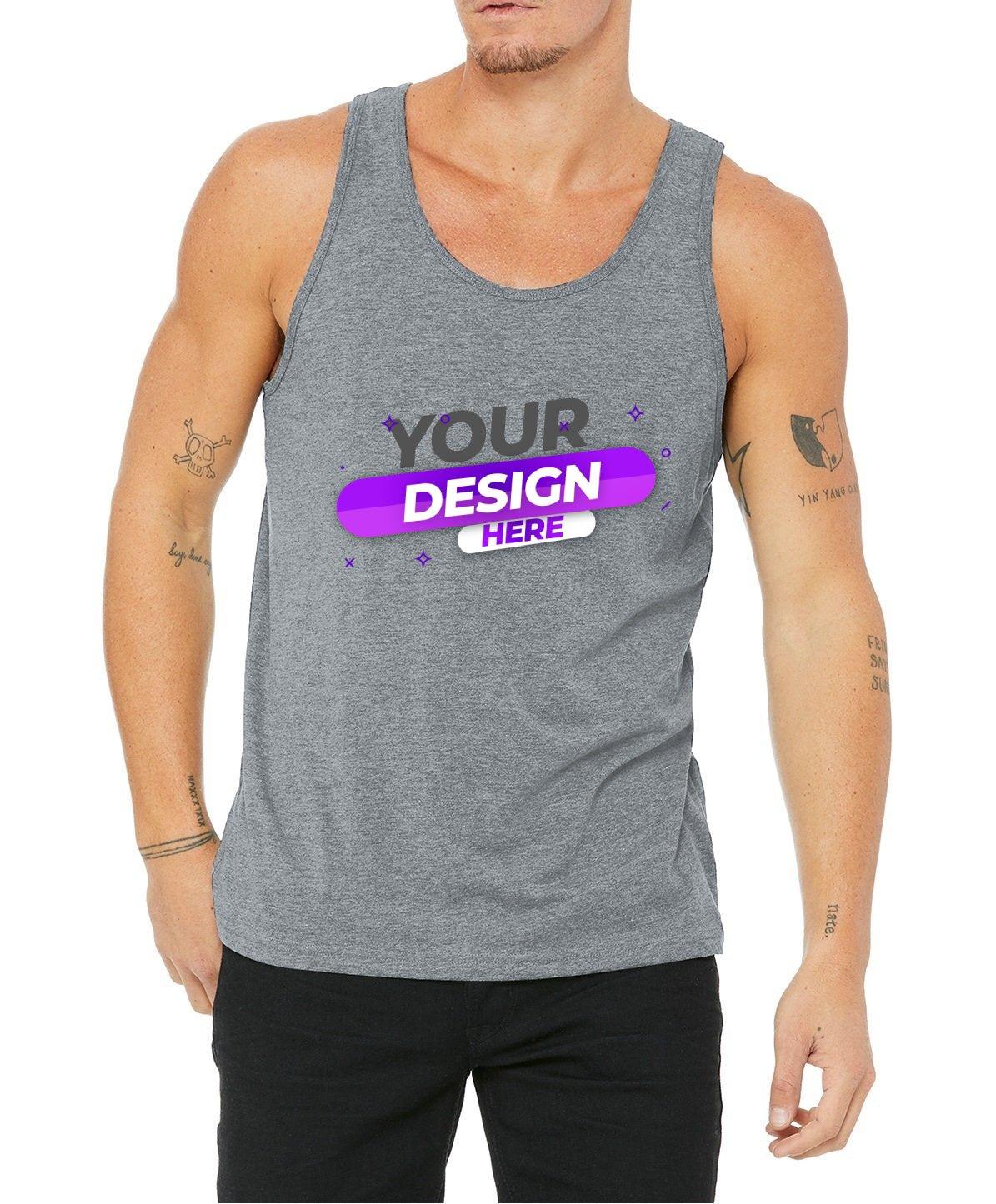 BELLA+CANVAS ® Unisex Jersey Tank - Full Quality Print