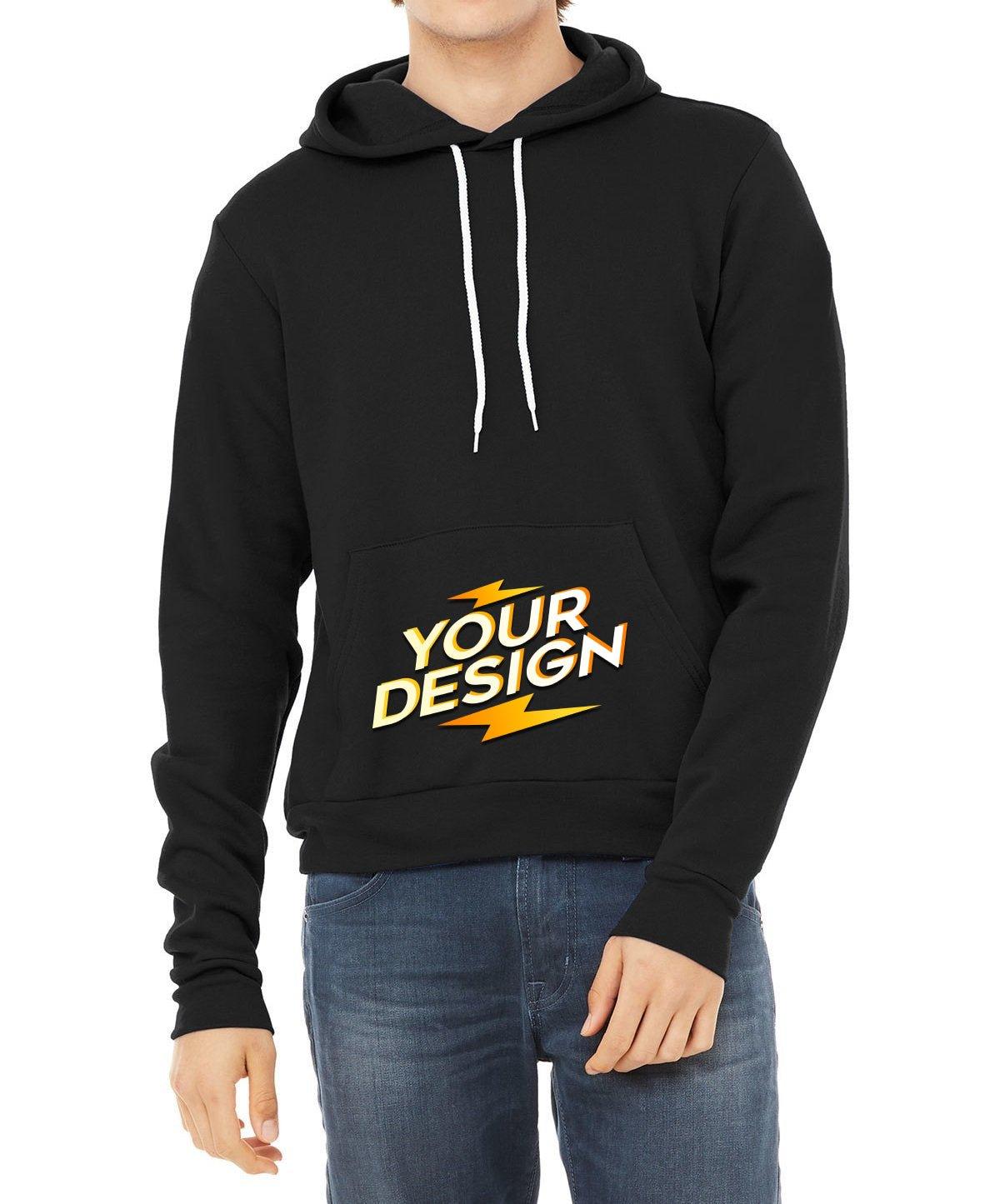 BELLA+CANVAS ® Unisex Sponge Fleece Pullover Hoodie - Full Quality Print
