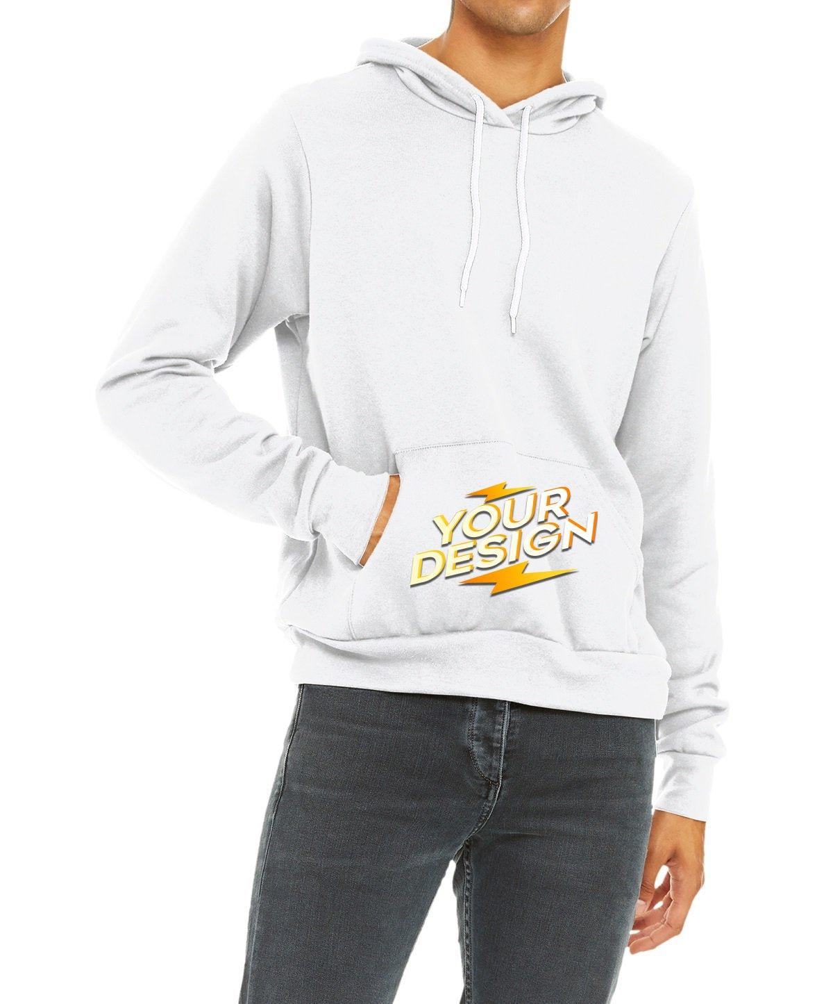 BELLA+CANVAS ® Unisex Sponge Fleece Pullover Hoodie - Full Quality Print