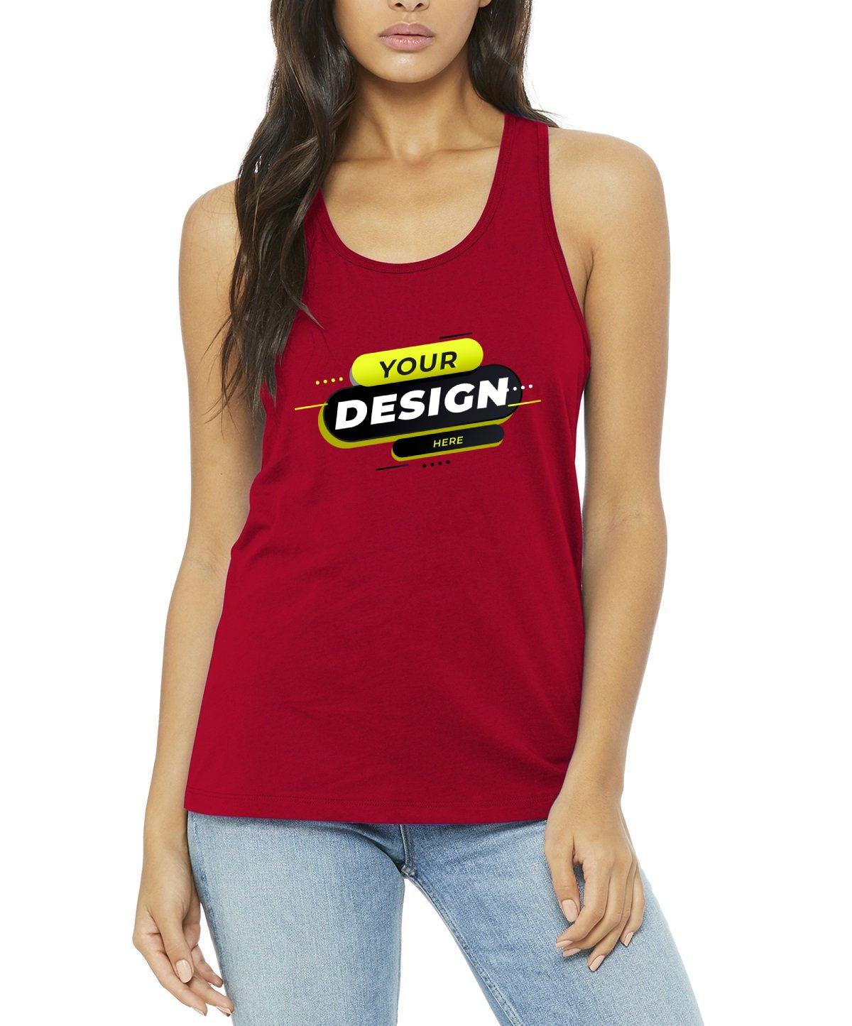 BELLA+CANVAS® Ladies Jersey Racerback Tank - Full Quality Print