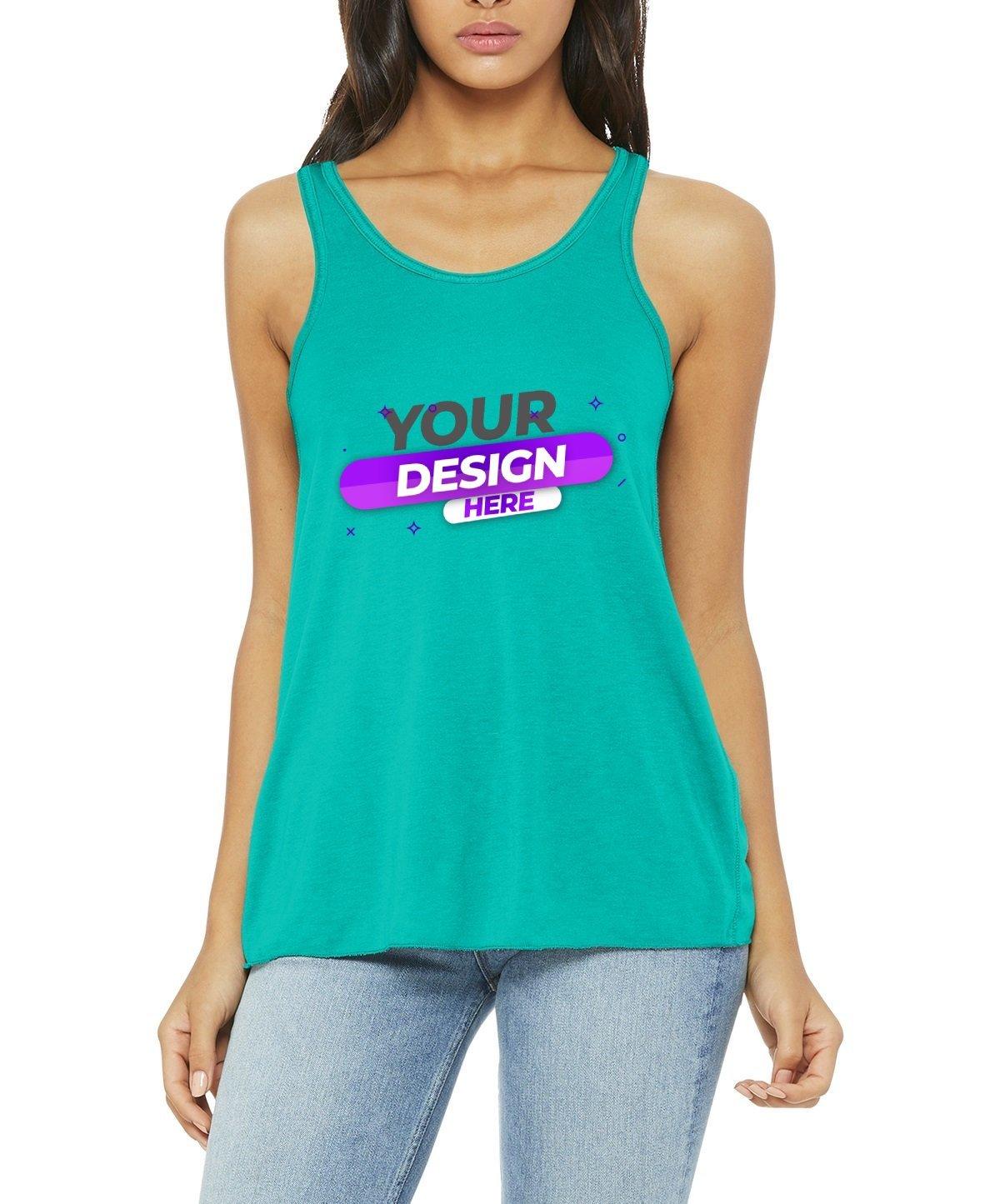 BELLA+CANVAS ® Ladies Flowy Racerback Tank - Full Quality Print