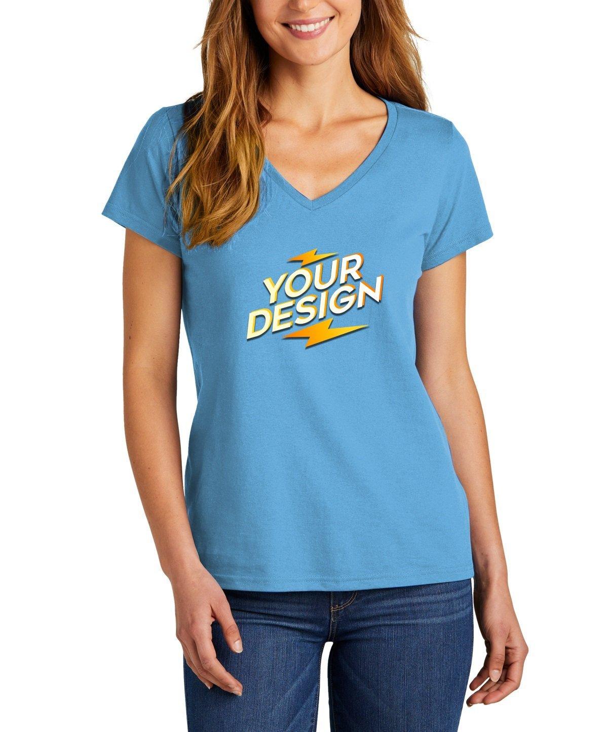 District® Women’s The Concert Tee V-Neck - Full Quality Print