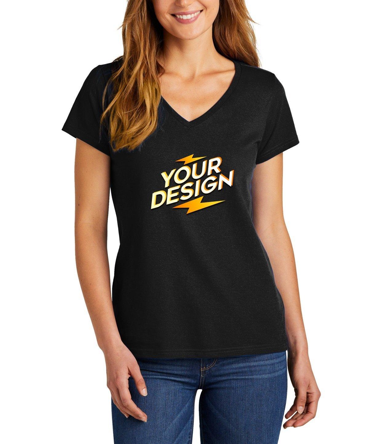 District® Women’s The Concert Tee V-Neck - Full Quality Print
