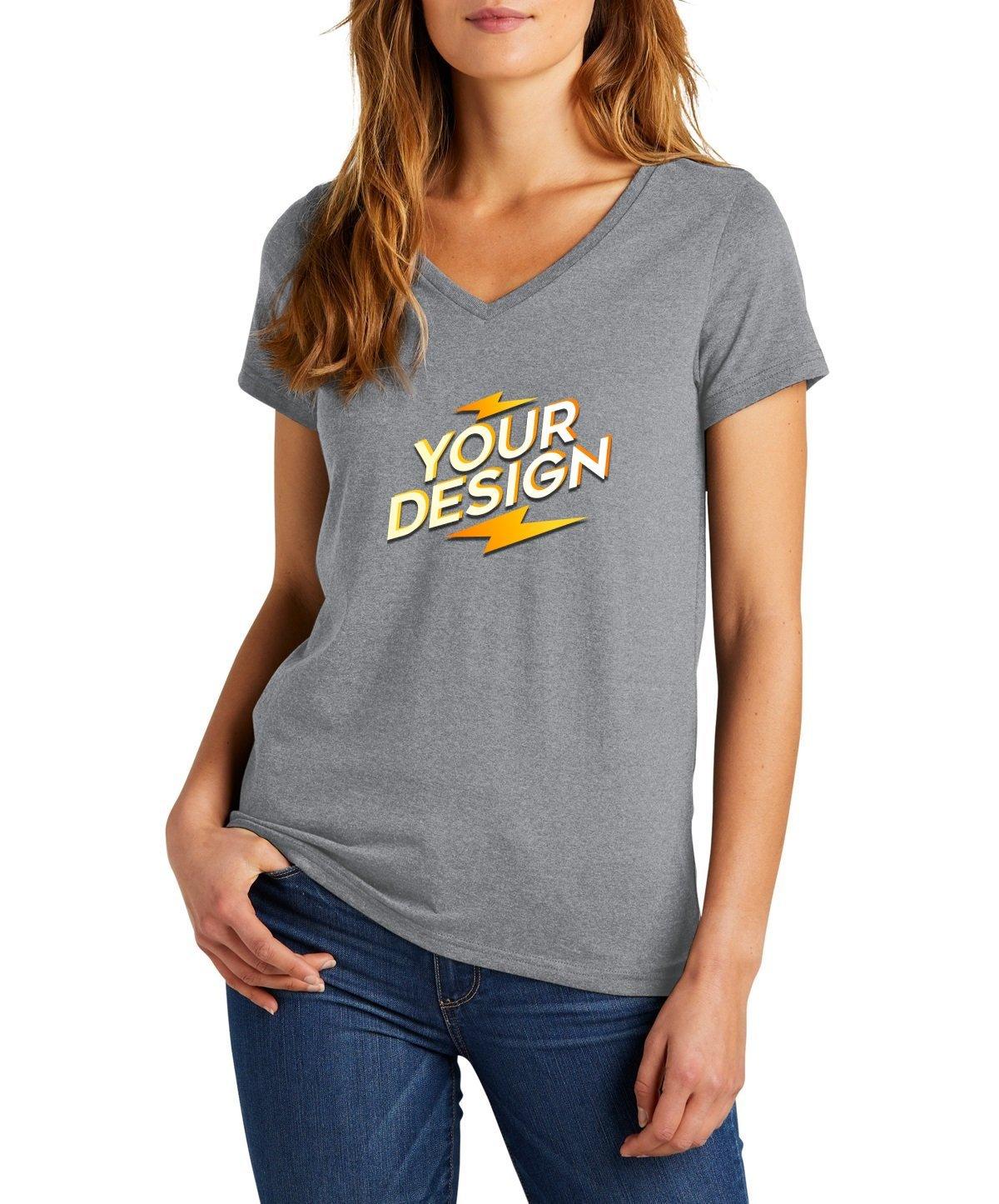 District® Women’s The Concert Tee V-Neck - Full Quality Print
