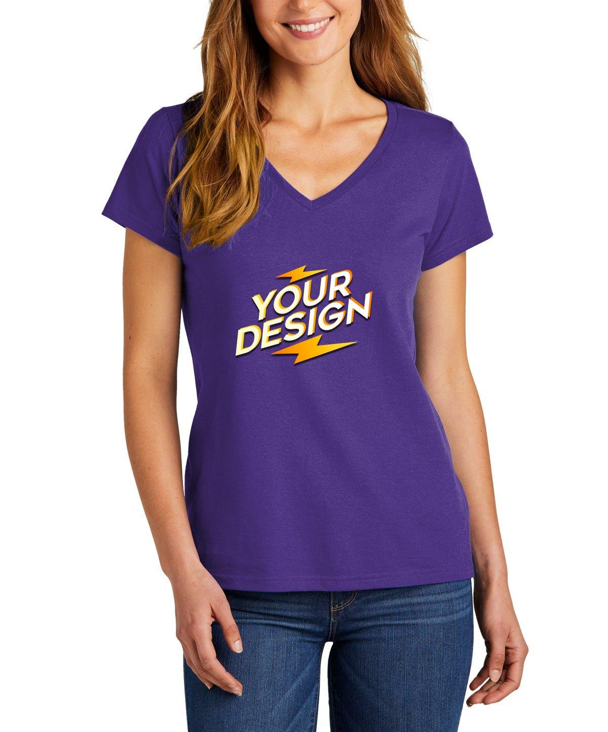 District® Women’s The Concert Tee V-Neck - Full Quality Print