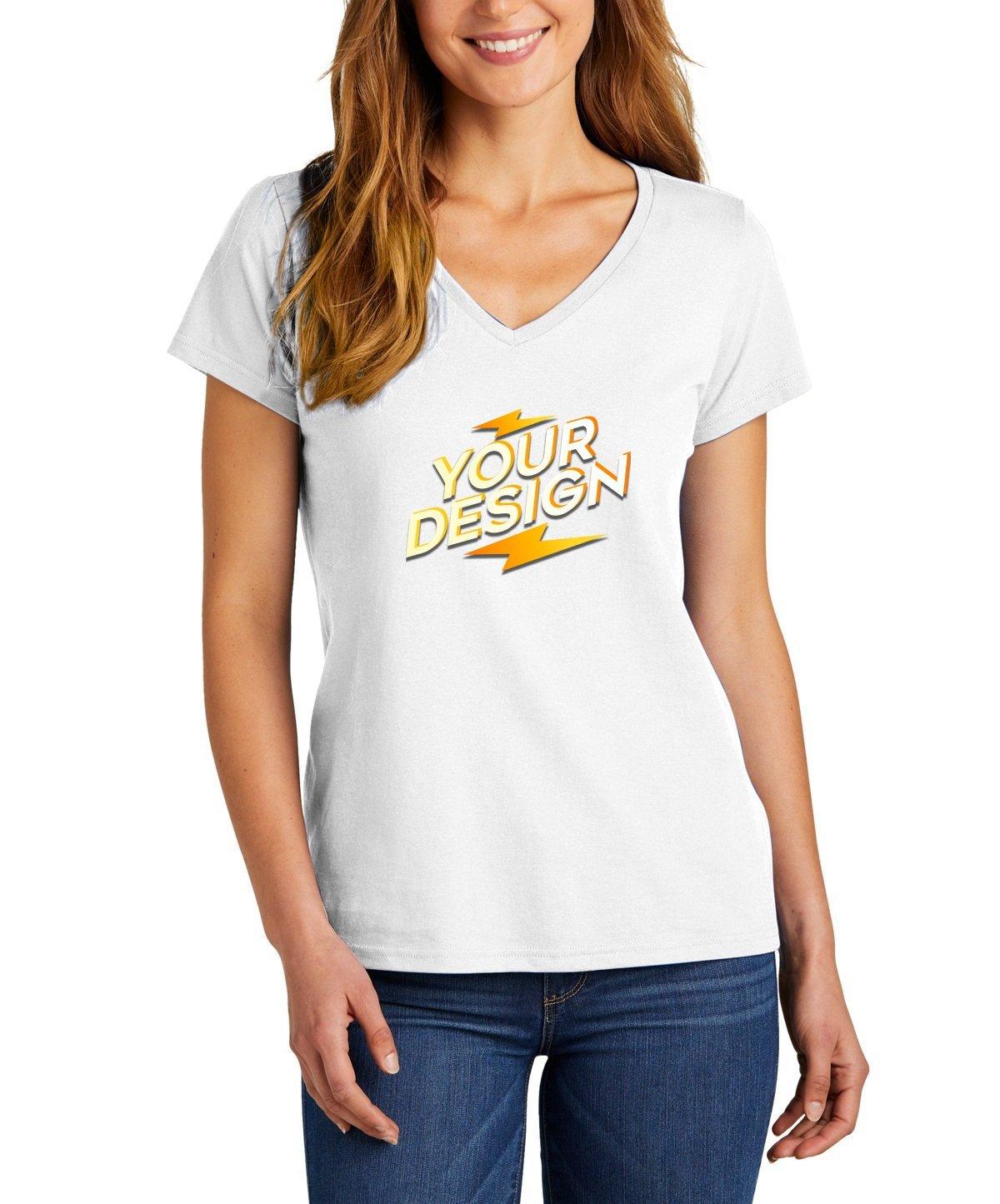 District® Women’s The Concert Tee V-Neck - Full Quality Print