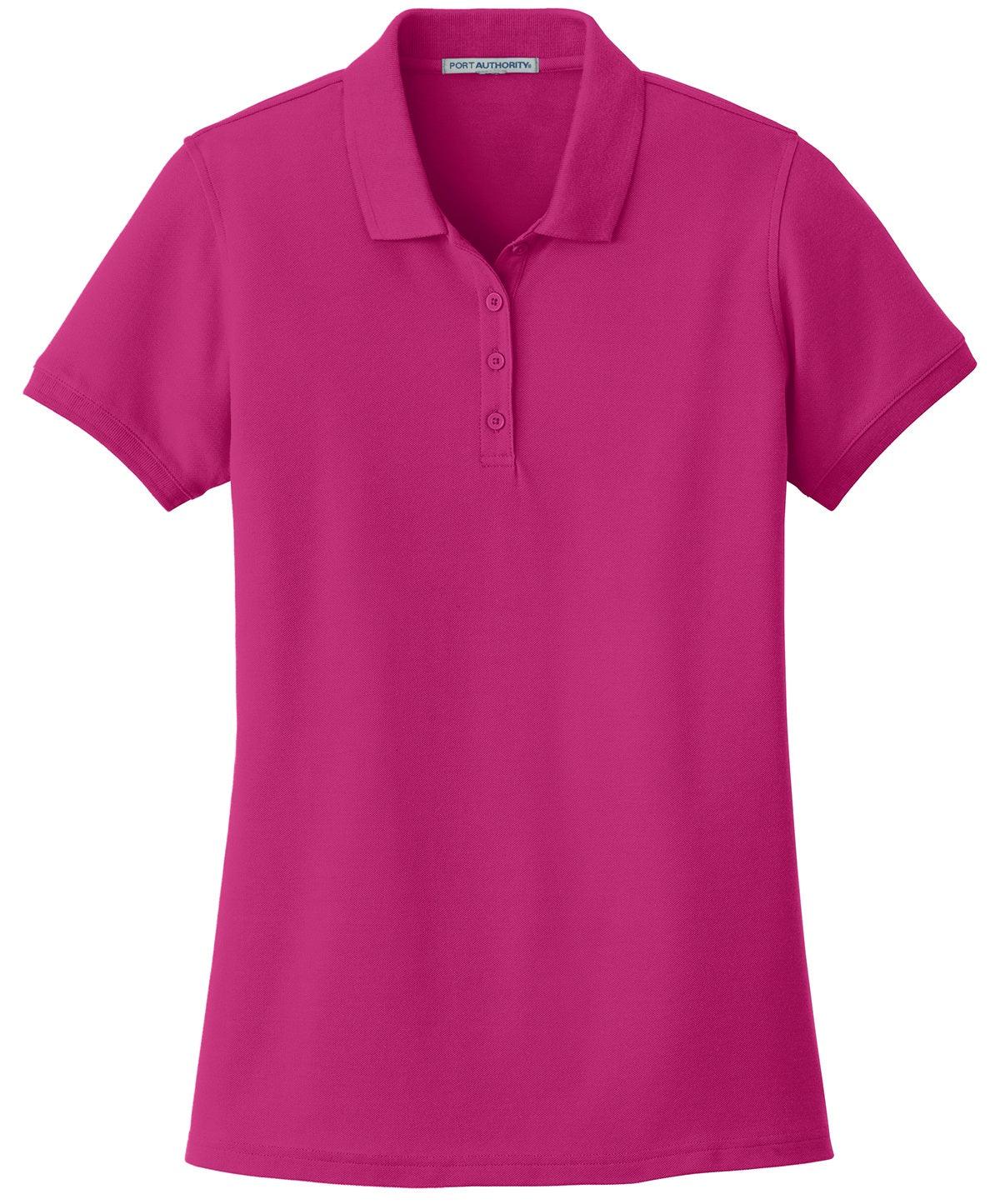 Port Authority® Ladies Core Classic Pique Polo - Full Quality Print