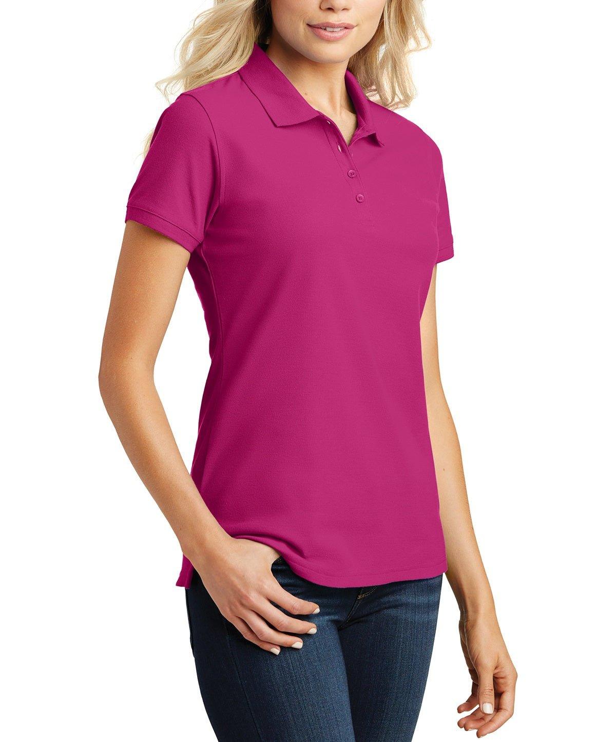 Port Authority® Ladies Core Classic Pique Polo - Full Quality Print