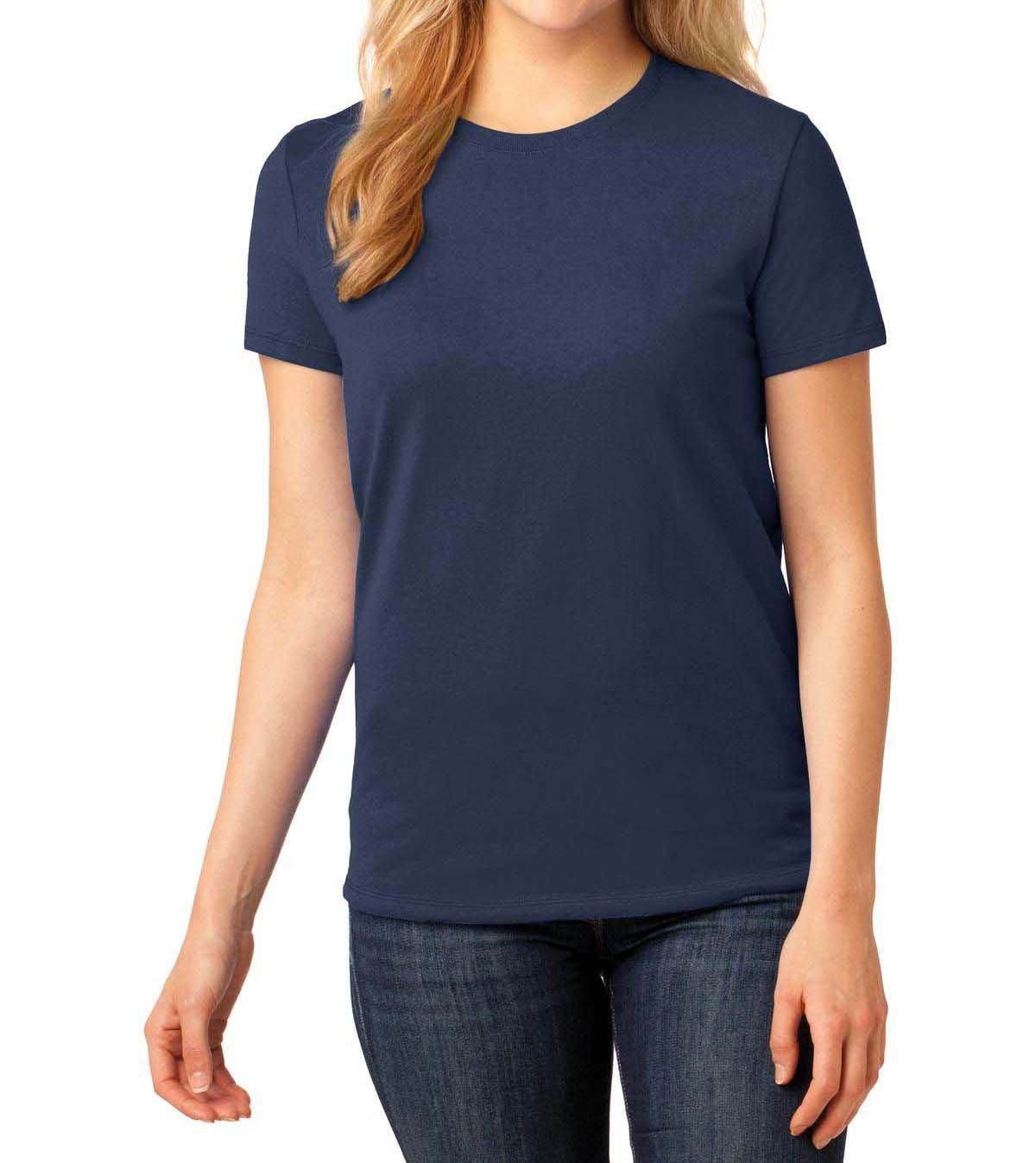 Port & Company® Ladies Core Cotton Tee - Full Quality Print