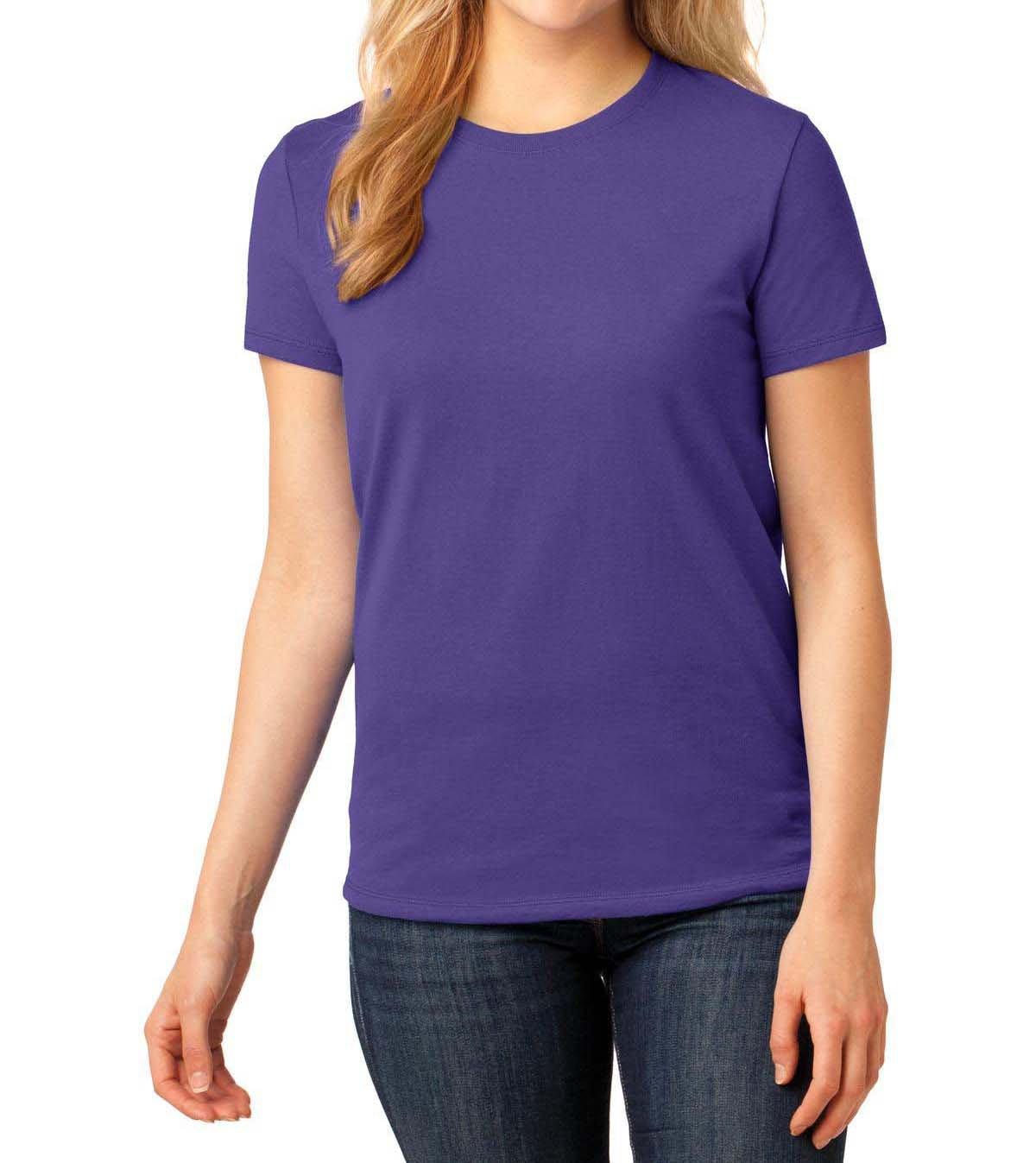 Port & Company® Ladies Core Cotton Tee - Full Quality Print