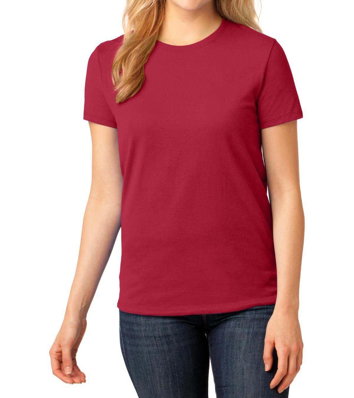 Port & Company® Ladies Core Cotton Tee - Full Quality Print