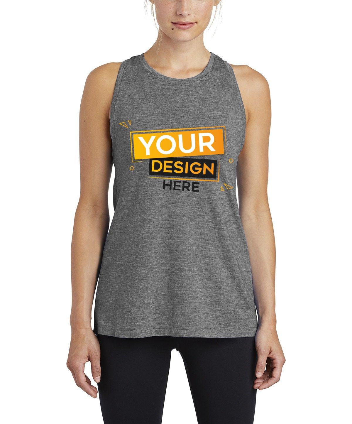 Sport-Tek® Ladies Tri-Blend Wicking Tank - Full Quality Print