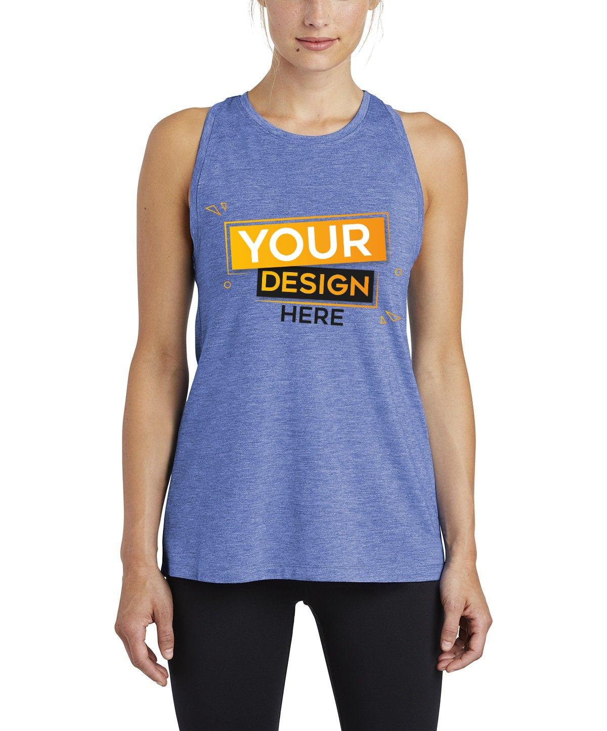 Sport-Tek® Ladies Tri-Blend Wicking Tank - Full Quality Print