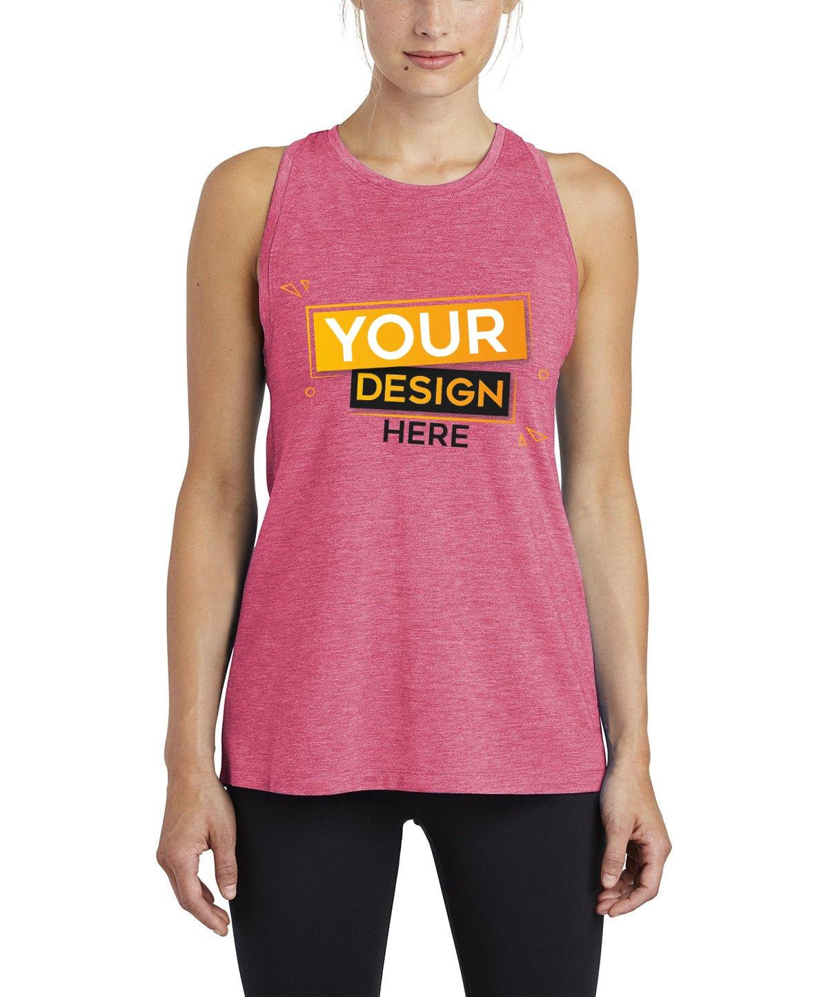 Sport-Tek® Ladies Tri-Blend Wicking Tank - Full Quality Print
