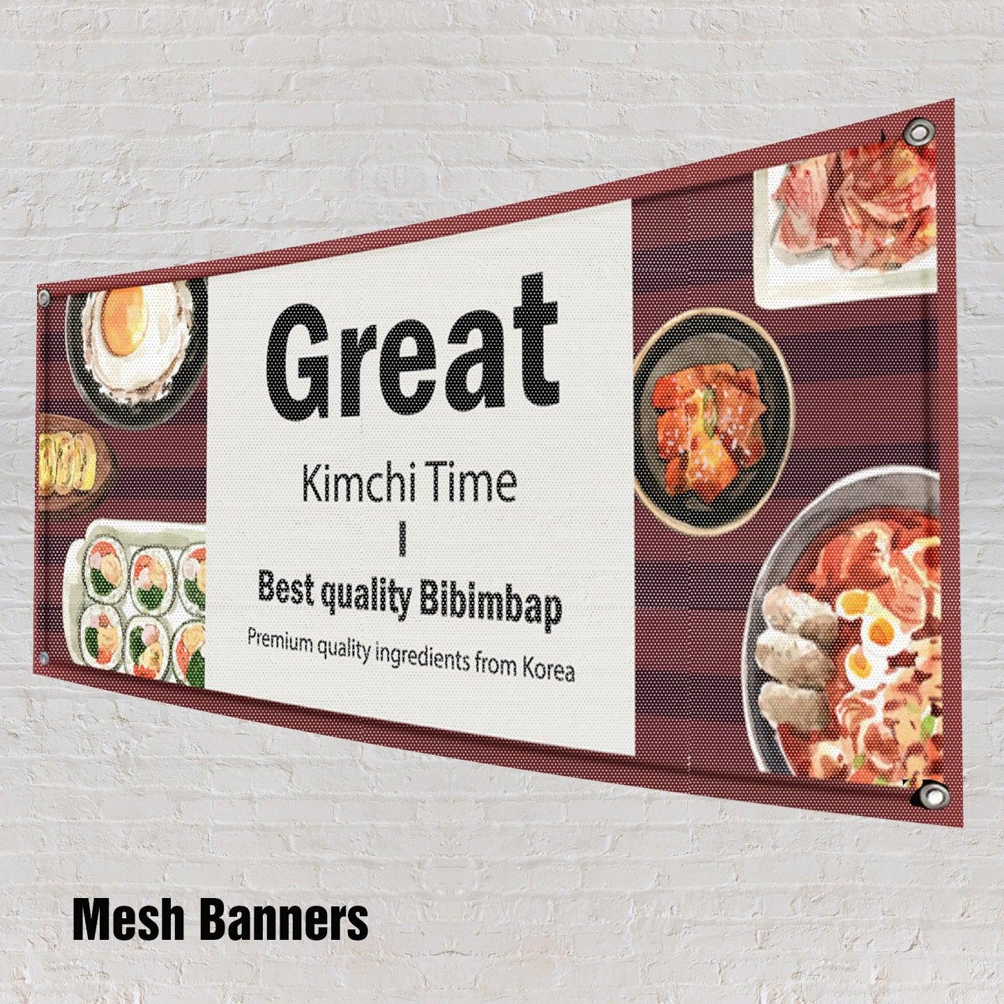 Mesh Banner - Full Quality Print