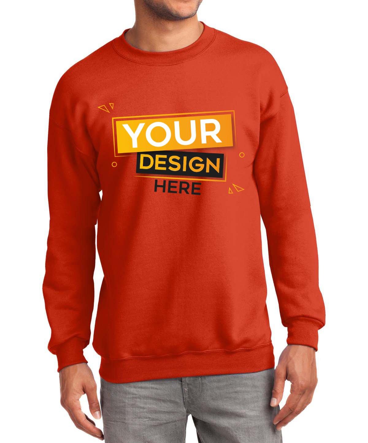Essential Fleece Crewneck Sweatshirt - Full Quality Print