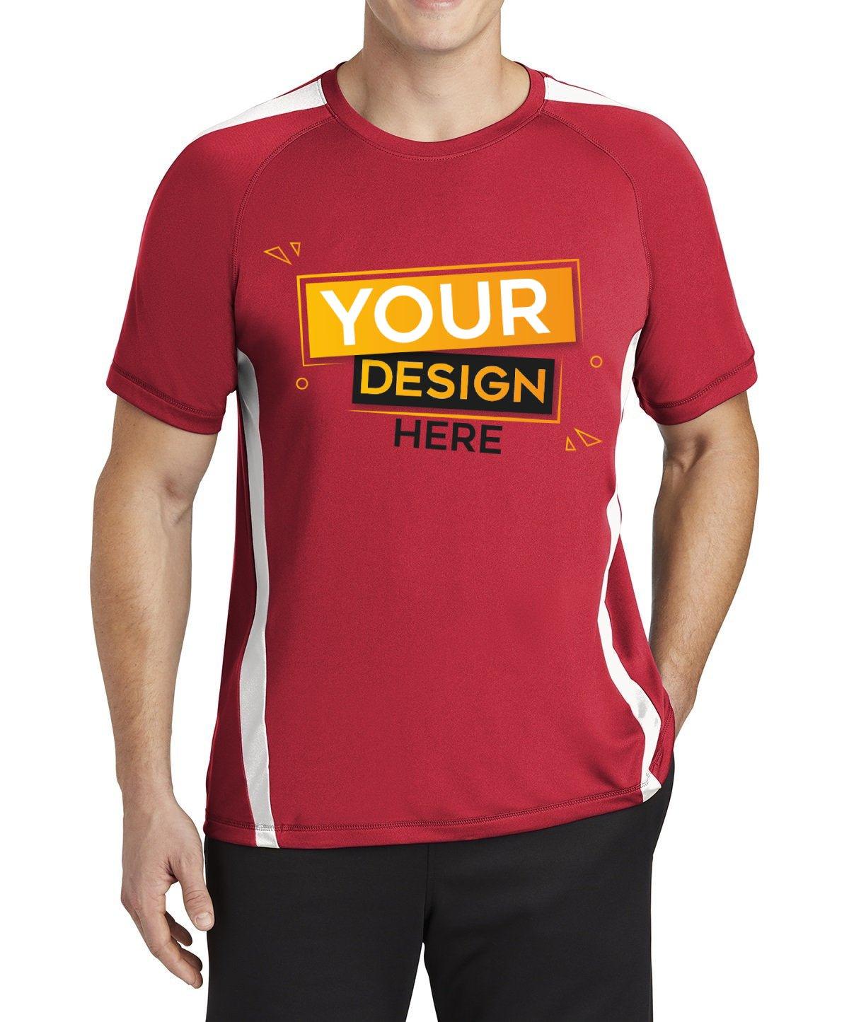 Sport-Tek® Colorblock Competitor Tee - Full Quality Print