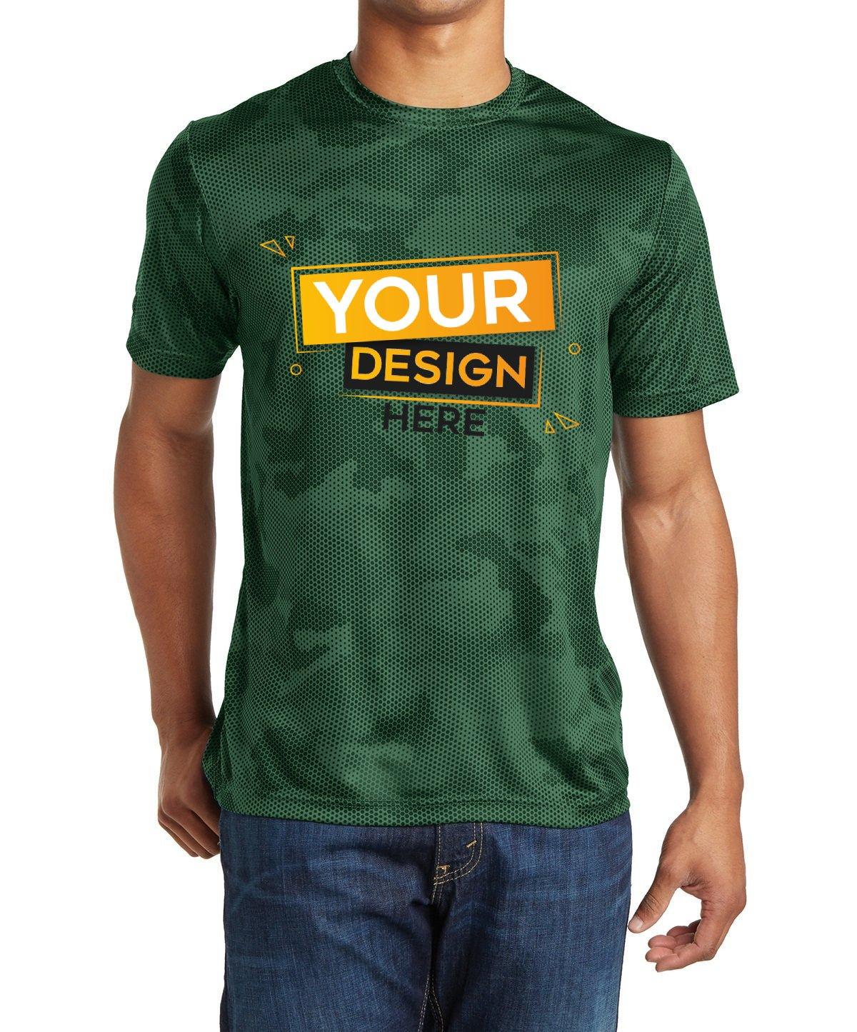 Sport-Tek® CamoHex Tee - Full Quality Print