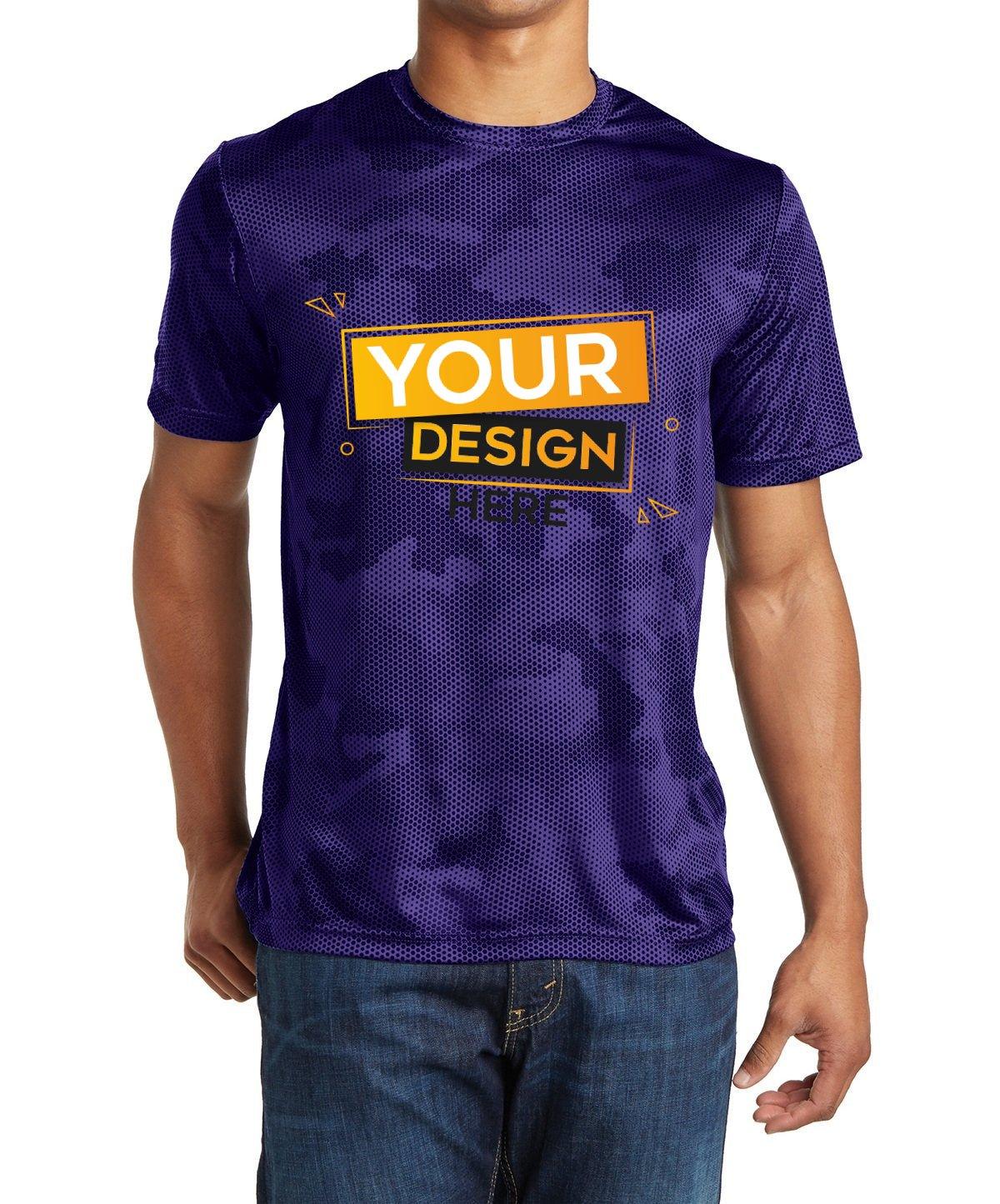 Sport-Tek® CamoHex Tee - Full Quality Print