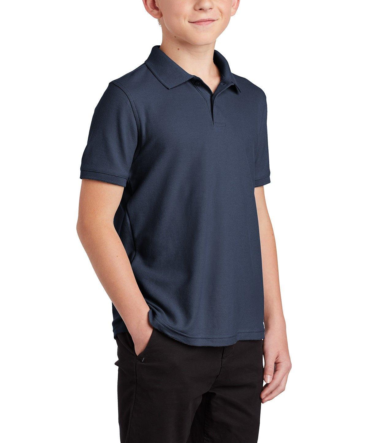 Port Authority® Youth Core Classic Pique Polo - Full Quality Print