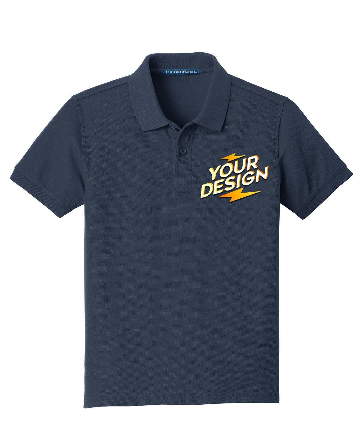 Port Authority® Youth Core Classic Pique Polo - Full Quality Print