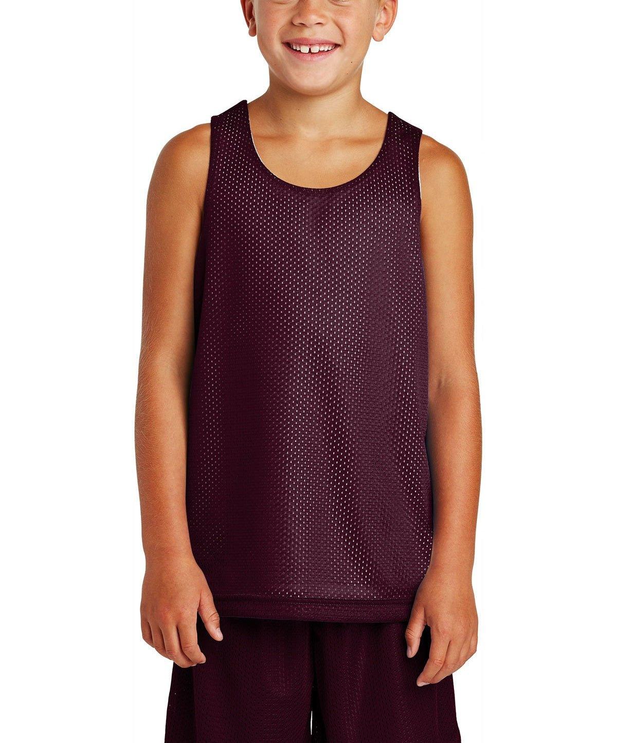 Sport-Tek® Youth Classic Mesh Reversible Tank - Full Quality Print