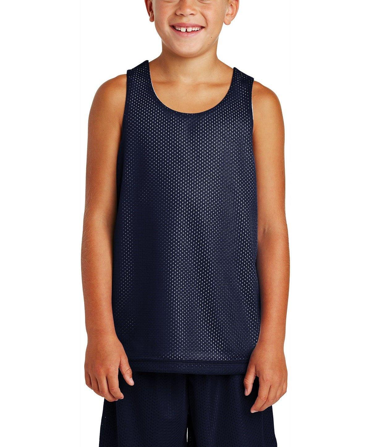 Sport-Tek® Youth Classic Mesh Reversible Tank - Full Quality Print