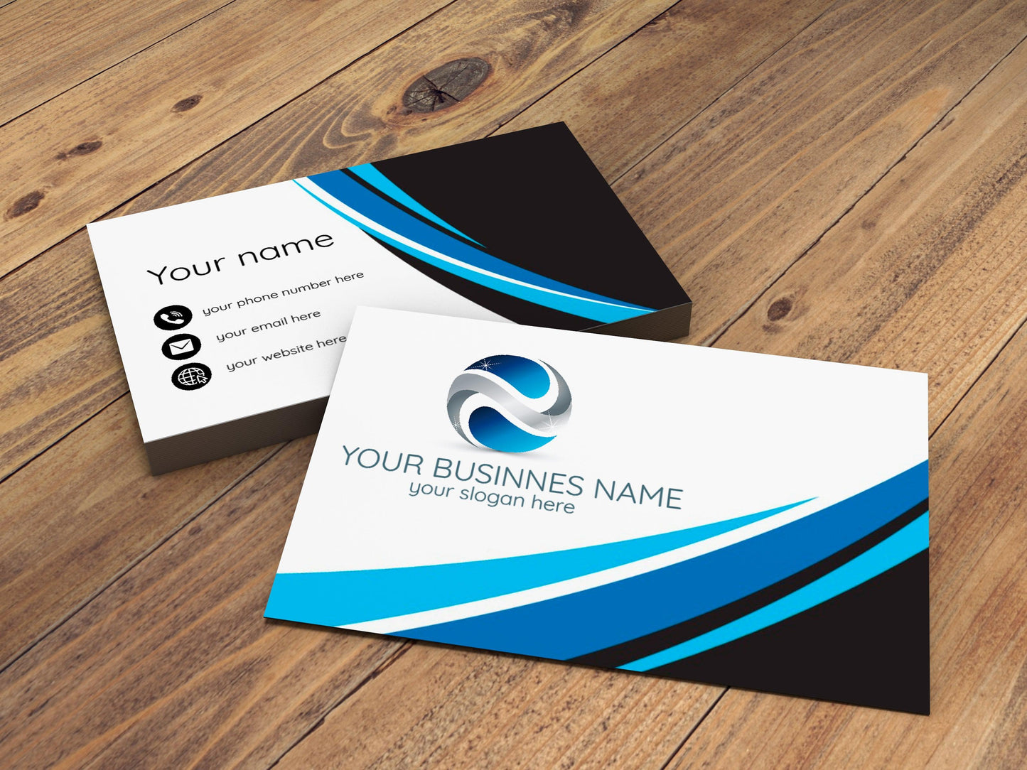 500 Business Cards for $50.00 Including Design | Ready 24 hours | Fast Shipping - Full Quality Print