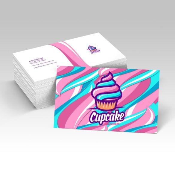 Business Card Cardstock 17P Print and Silk Lamination Cover Both Sides - Full Quality Print