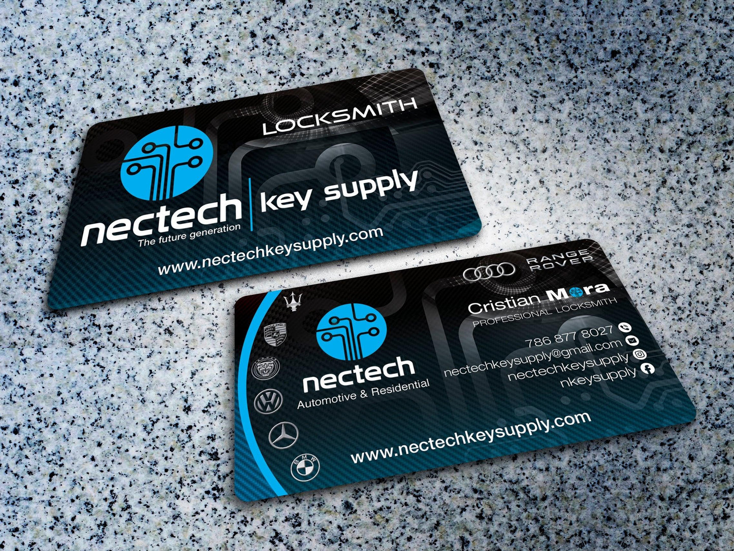 Business Card Cardstock 17P Print and Silk Lamination Cover Both Sides - Full Quality Print