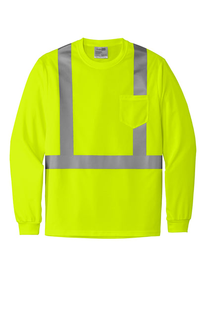 CS201 CornerStone®&nbsp;ANSI 107 Class 2 Mesh Long Sleeve Tee.