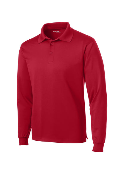 ST657 Sport-Tek® Long Sleeve Micropique Sport-Wick®Polo