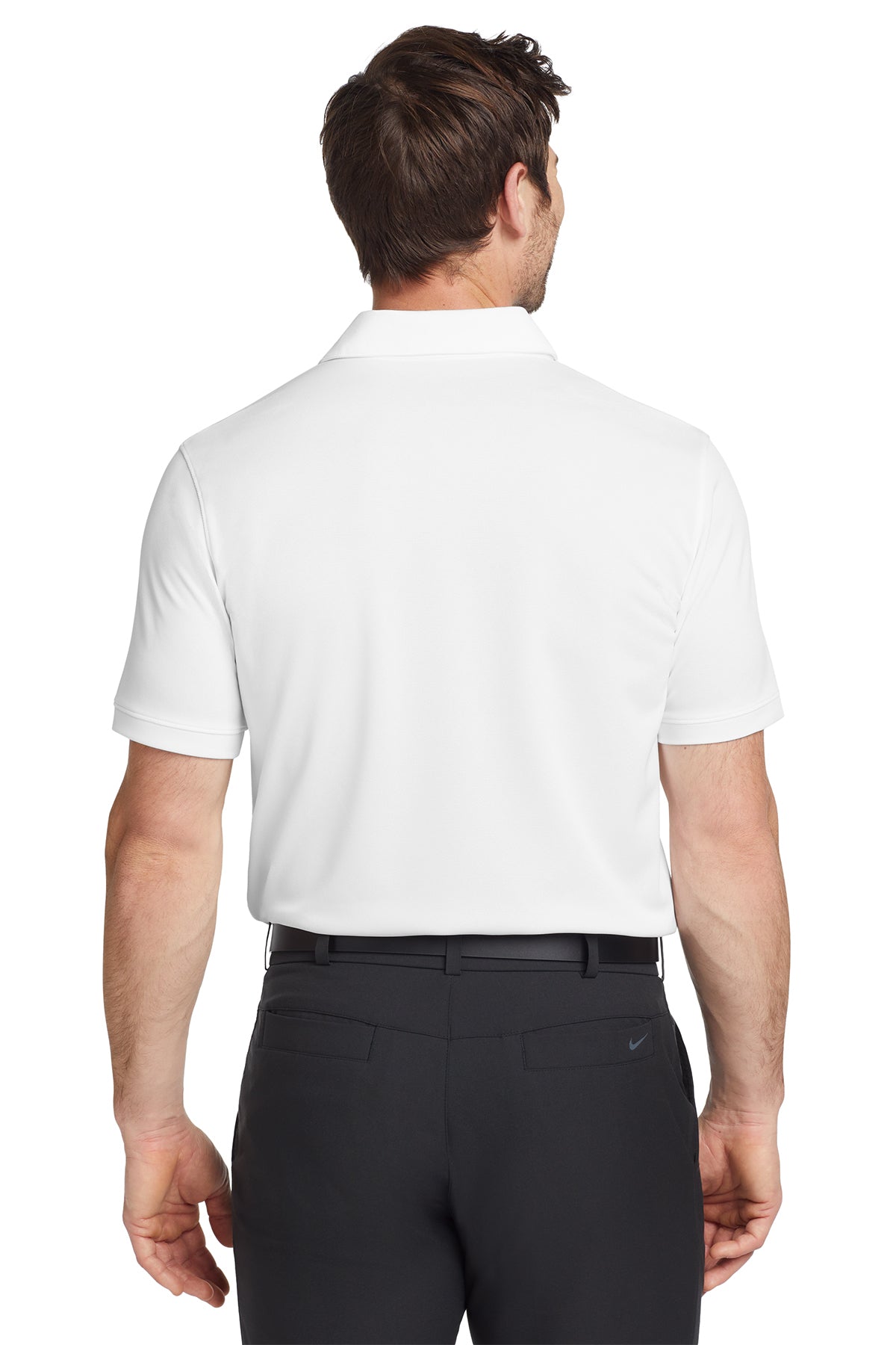 746099 Nike Dri-FIT Solid Icon Pique Modern Fit Polo