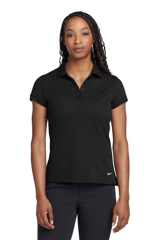 746100  Nike Women's Dri-FIT Solid Icon Pique Modern Fit Polo